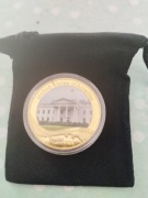 Medal Biały Dom USA 40 mm w plastikowym kapslu 