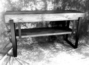 Loftowy stolik RTV na wymiar. 