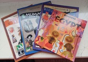 Zestaw książek Discovery Mummies ,Indians,Witches &Wizard