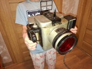 Muzealny radziecki aparat Mig21  Aero AFA39 RA39 obiektyw URAN-27 