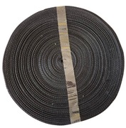 WYPRZEDAŻ TAŚMA NOŚNA RYPSOWA CZARNA 2 cm ROLKA 40 m