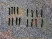 TONSIL ZG 30 C 115 śruby 3cm 16szt.