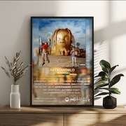 Plakat Astroworld Travis Scott A3