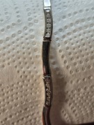 Srebrna bransoletka 925 Sterling z kamieniami naturalne nowa
