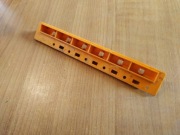 UNITRA ZRK magnetofon M 3016 wlepka wklejka klawiszy