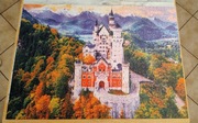 Puzzle ułożone 1000el 48x68cm zamek Neuschwanstein RADOM