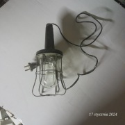 Stara lampa warsztatową 