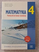 Matematyka 4. Liceum i technikum klasa 4. Podręcznik. Zakres rozszerzony