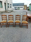 KRZESŁA DĘBOWE 4 SZTUKI