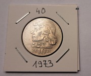 10 zł Tadeusz Kościuszko z 1973 r. ciekawa moneta, rzadka nr. 40