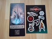 Painkiller naklejki + karta tarota Anshar Studios polski gamedev PGA