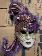 Duża maska karnawałowa na ścianę dla dorosłego 40cm