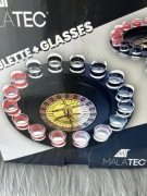 Imprezowa gra RULETKA z kieliszkami POWYSTAWOWA