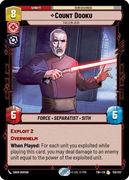 Star Wars: Unlimited - Count Dooku (R)