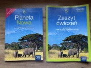 Geografia Planeta Nowa - podręcznik + zeszyt ćwiczeń - klasa 5