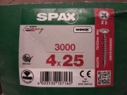 WKRĘT PODKŁADKOWY 4.0*25PZ SPAX 100szt.