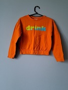 Krótka pomarańczowa bluza mokida 134 
