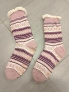 Zimowe, guralskie, skandynawskie skarpety wełniane, z ABS