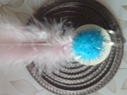 Breloczek do torebki kluczy rękodzieło.