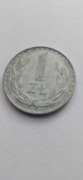 Moneta 1 zł.1977