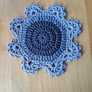 Serwetka zrobiona na szydełku