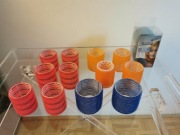 Wałki do włosów na rzepy 14 sztuk papiloty