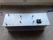 duży i ciężki radiator aluminiowy 325x110x105 mm