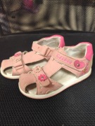 Sandały dziewczęce na rzepy rozm. 25