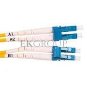 Patchcord światłowodowy LC/LC duplex SM 9/125 OS2