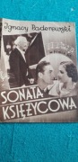 Sonata Księżycowa-stara reklama filmowa