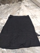 Spódnica czarna 3/4 za kolano midi