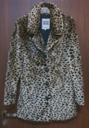 Vero Moda r.M sztuczne futro zwierzęce wzory panterka
