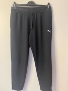 Czarne  damskie spodnie dresowe PUMA L