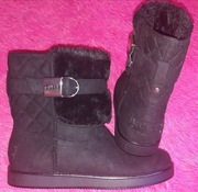 GUESS Kozaki Botki EMU CZARNE 38