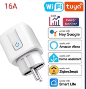 Inteligentne gniazdko WiFi Tuya ,Smart home ,Google Home, Amazon Alexa. 16A