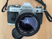 Canon AE1 z obiektywem 35-70mm Canon