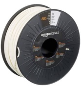 Filament ABS do drukarki 3D 2,85 mm 1 kg biały Amazon Basics