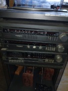 Vintage Wieża Hi-Fi Nordmende 1006 Kompletny Zestaw Rack 80s
