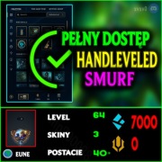 Konto Lol League of Legends EUNE SMURF SKINY IRON