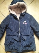 Kurtka zimowa z futerkiem r.122/128