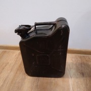 Karnister na paliwo stalowy 10l PRL