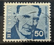 Szwajcaria Helvetia, 50 centymów. Othmar Schoeck, kompozytor i dyrygent