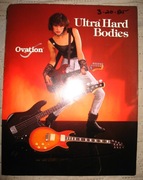 Ovation Ultra Hard Bodies Guitars - katalog broszura