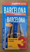 EXPLORE BARCELONA GUIDE - PRZEWODNIK 3w1 ENGLISH BARCELONA GUIDE OKAZJA!!!