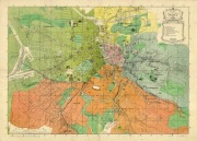 Stary plan Lwów 1891 r. 70x50cm
