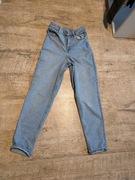 Damskie niebieskie jeansy H&M rozmiar XS - 34