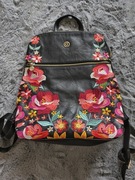 Desigual kwiaty haftowany piękny plecak torebka damski