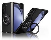 ETUI GUMA CASE MAGSAFE SAMSUNG GALAXY Z FOLD 5 MAGNES CZARNE PODSTAWKA