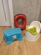 Podest , nocnik , nakładka na toaletę. 