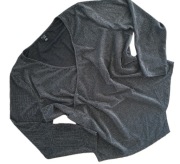 Bluzka kopertowa ze srebrną nitką, Pulp & Curve, plus size rozmiar 7xl, 54